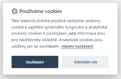 Cookies lišta 1